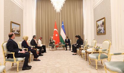 Bakan Göktaş, Özbekistan Cumhurbaşkanı Danışmanı Olloyorov ile görüştü