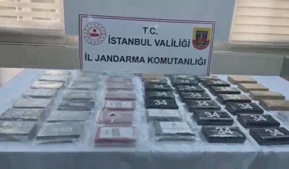 İstanbul'da düzenlenen operasyonda 51 kilo uyuşturucu ele geçirildi: 2 gözaltı