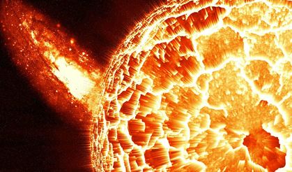 Güneş'te son 3 yılın en büyük patlaması!