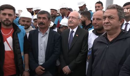 Kılıçdaroğlu'ndan Fernas madencilerine destek: Alın terinin karşısında hiç kimse duramaz