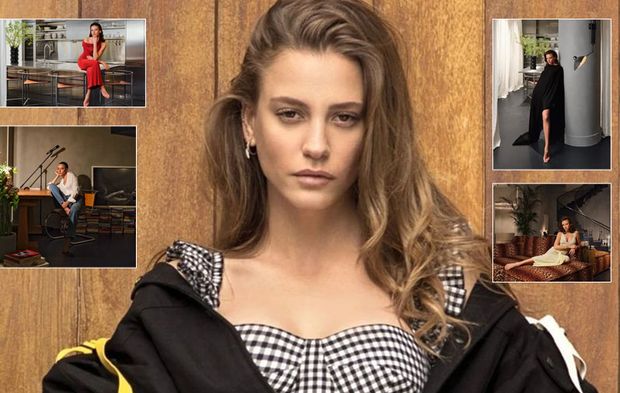 Serenay Sarıkaya'nın dikkat çeken evi! Detaylarına inanamayacaksınız