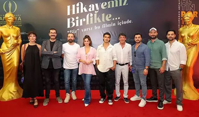 Hande Doğandemir film gösteriminde 'kadınların sesi' oldu