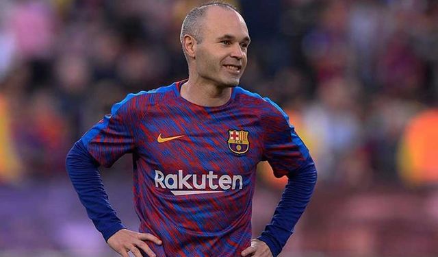 Futbol dünyasından bir yıldız daha kaydı! Iniesta 40 yaşında kramponlarını astı