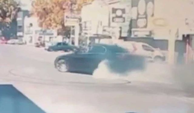 Kayseri'de drift atan sürücüye 32 bin TL ceza