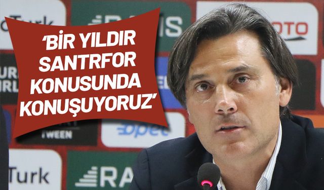 Montella'dan ‘forvet’ çıkışı: İlla 9 numara gol atacak diye bir durum yok