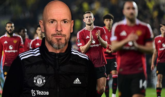 Kadıköy'de kazanamamıştı! Manchester United Erik ten Hag'ı kovdu