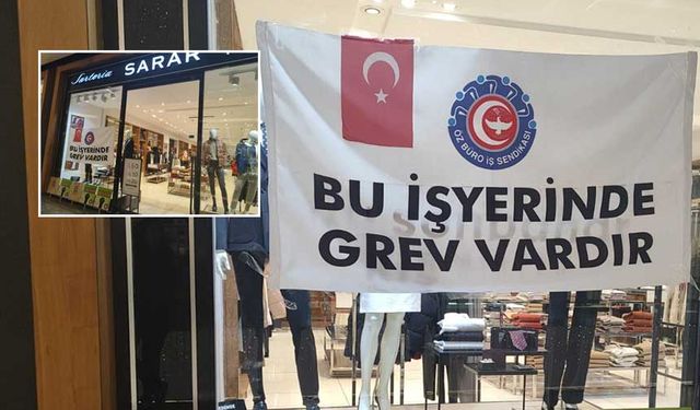 Sarar işçileri greve başladı!