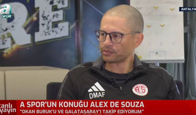 Alex de Souza'dan A Spor’a ‘Galatasaray’ düzeltmesi