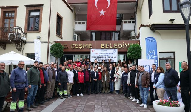 Çeşme Belediyesi İzmir’de DİSK ile Toplu İş Sözleşmesi’ni ilk imzalayan belediye oldu