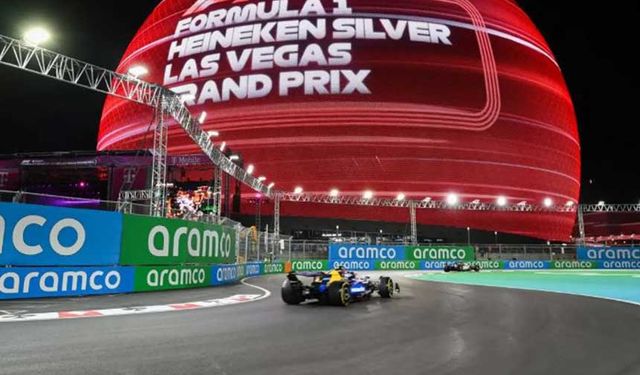 Formula 1'de sıradaki durak Las Vegas... Yarış saatlerine dikkat!