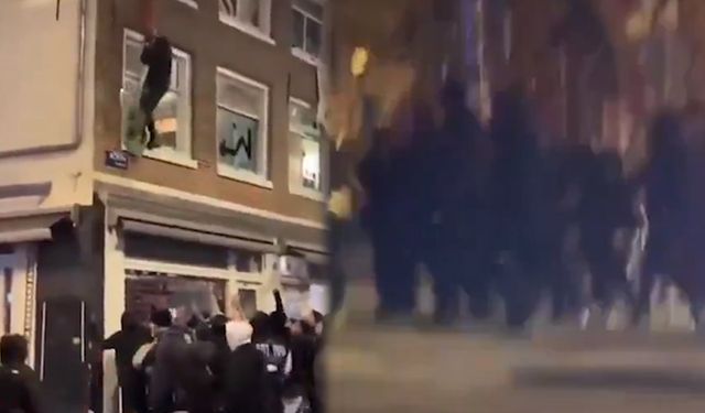 İsrailliler Gazze'de öldürülen çocuklarla dalga geçti Amsterdam sokakları karıştı!