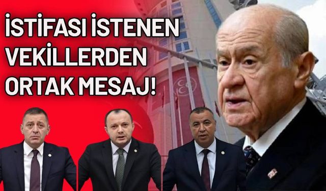 MHP'de istifa depremi! 3 vekil partiden ayrıldı