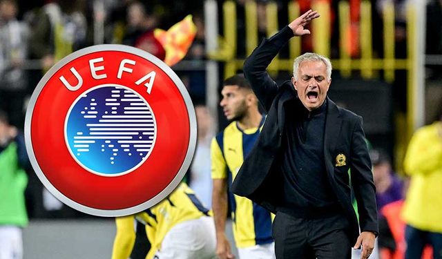 UEFA’dan Mourinho’ya ve Fenerbahçe’ye ceza