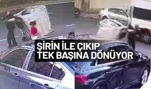 Mezarlıkta cansız bedeni bulunan 6 yaşındaki Şirin'in son görüntüleri ortaya çıktı