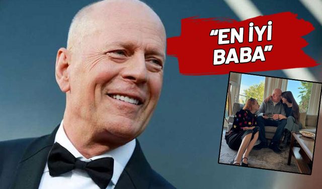 Demans hastası Bruce Willis'in son hali yürekleri dağladı