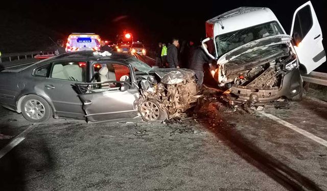 Yozgat'ta feci kaza! 3 ölü 5 yaralı