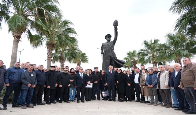 Şehit Asteğmen Kubilay, Kozan’da adına yapılan anıtın önünde anıldı