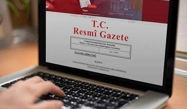 Atama kararları Resmi Gazete'de
