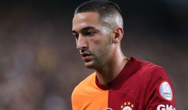 Galatasaray'da Hakim Ziyech krizi! Tesise gelmedi