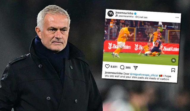 Fenerbahçe'den, Mourinho'nun Galatasaray'a yaptığı göndermeyle ilgili sert açıklama