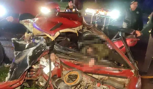 Bursa'da TIR ile otomobil çarpıştı! 1 ölü 3 yaralı
