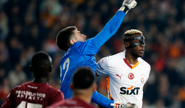 Galatasaray şampiyonluk yarışında Hatayspor'a takıldı!