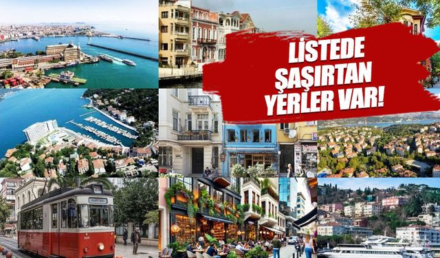 İşte İstanbul'da yaşam kalitesinin en yüksek olduğu 10 semt!