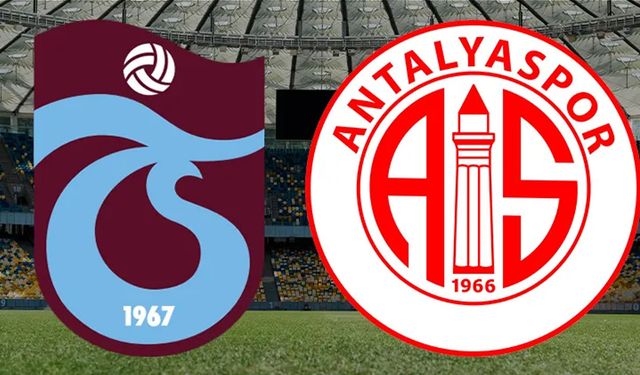 Trabzonspor - Antalyaspor maçı ne zaman, saat kaçta, hangi kanalda?