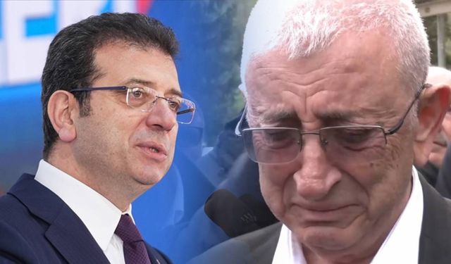 Ekrem İmamoğlu’nun babası gözyaşlarına hakim olamadı