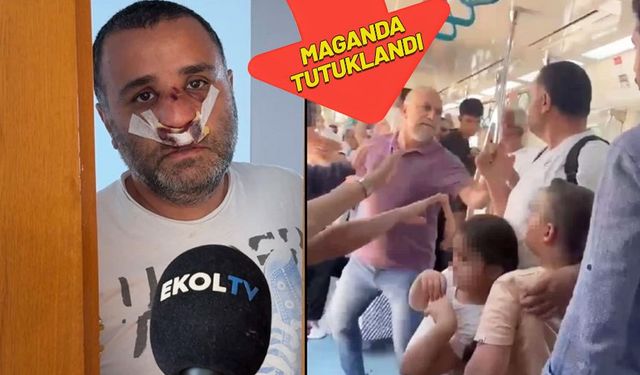 Marmaray'da çocuklarının yanında saldırıya uğrayan baba yaşananları anlattı