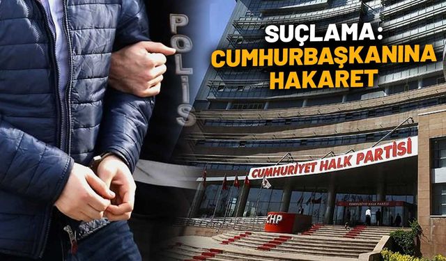 CHP Kemalpaşa Gençlik Kolları Başkanı ve 3 kişi tutuklandı