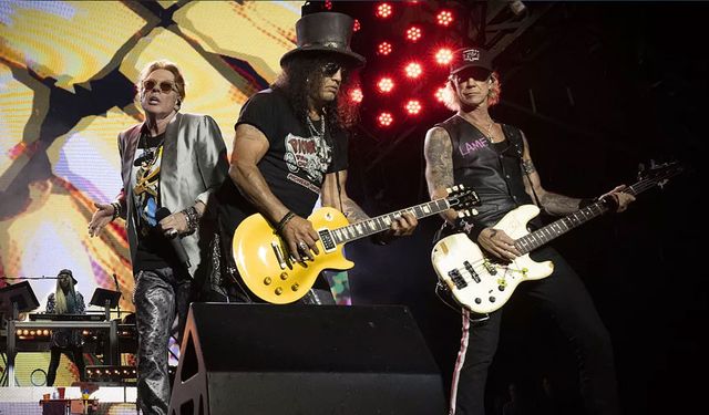 Guns N’ Roses'un İstanbul konseri için yemek isteği! Menüde yok yok