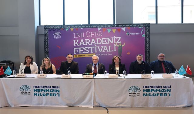 Nilüfer’de Karadeniz Festivali zamanı
