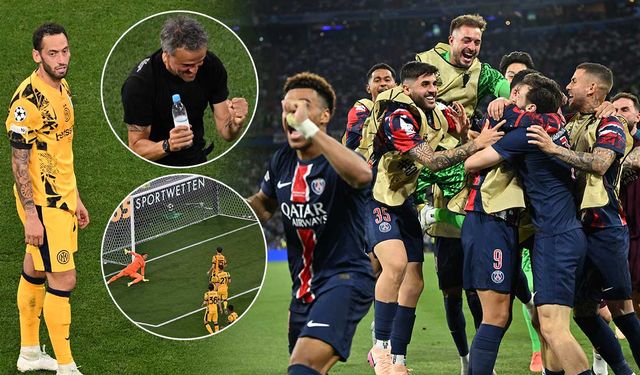 Devler Ligi'nde 'rekor' şampiyonluk! PSG'den Inter'e tarihi fark