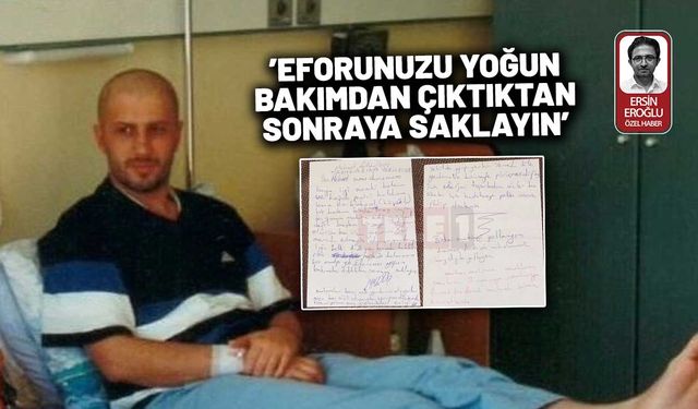 Murat Çalık’ın kanserken ablasına yazdığı mektup: Beni merak etmeyin