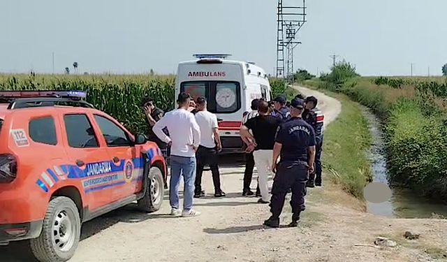 Kayıp olarak aranıyordu, su kanalında ölü bulundu