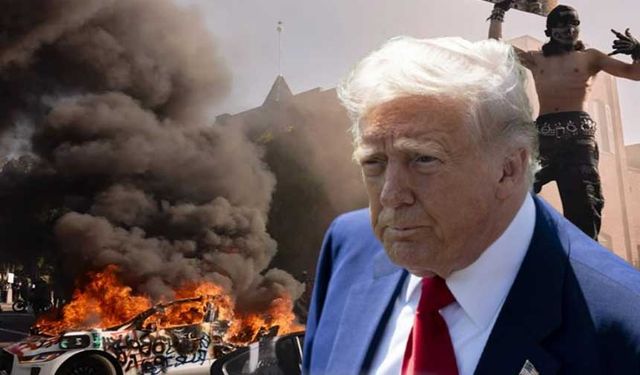 ABD'de Trump protestosu şiddetleniyor! Askerler sokaklara indi