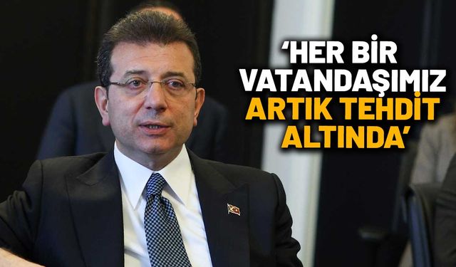İmamoğlu'ndan iktidara sert tepki: Demokrasiyi açıkça askıya aldınız