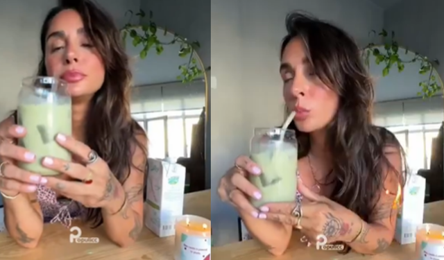 Hepsi grubundan Yasemin yürük video çekerken saçını yaktı