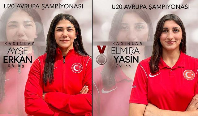 Milli güreşçilerden peş peşe madalya
