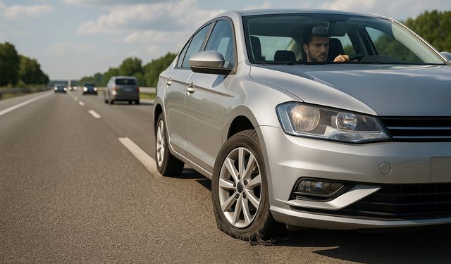 Yolda Giderken Lastiğiniz Patlarsa Ne Yapmalısınız? Siz Ve Ailenizin Hayatını Kurtaracak Yöntem