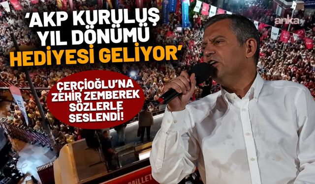 Özgür Özel: Erdoğan yarın 12'yi bekle, AK Parti çöküyor