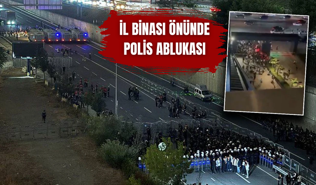 CHP önünde yağmur altında gergin bekleyiş! 60 vekil demokrasi nöbetinde