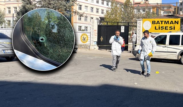 Batman'da lise önünde iki grup arasında silahlı kavga