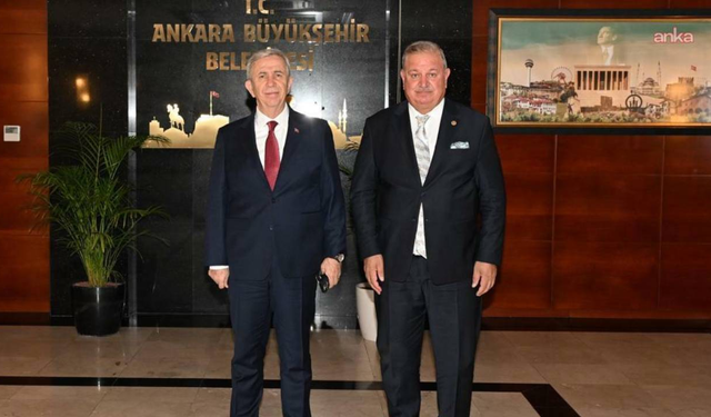 Yeniden Refah Partisi’nden Mansur Yavaş’a ziyaret