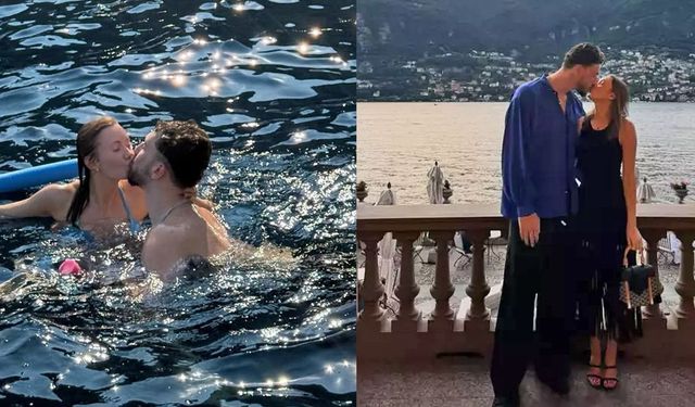 Alperen Şengün ve sevgilisinin İtalya kaçamağı