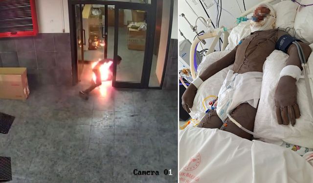 16 yaşındaki çocuk 15 yaşındaki çocuğu benzin döküp yaktı!