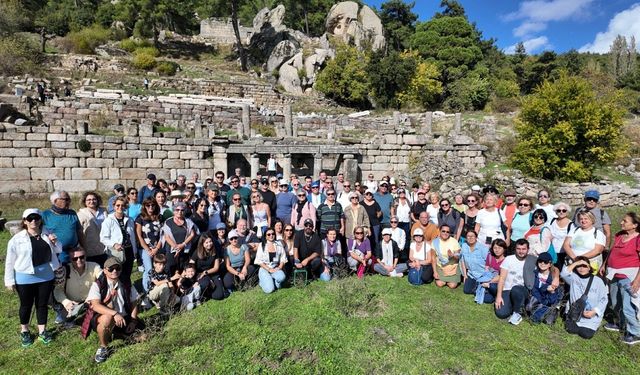 Milas’tan Bodrum’a göç rotası kültür ve doğa yürüyüşü başladı