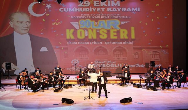Denizli Büyükşehir’den Cumhuriyet’in 102. yılında nostaljik gece