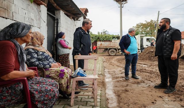Başkan Yetişkin felaket bölgesinde incelemelerde bulundu